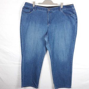 CJ Banks Medium Wash Jeans, 24W